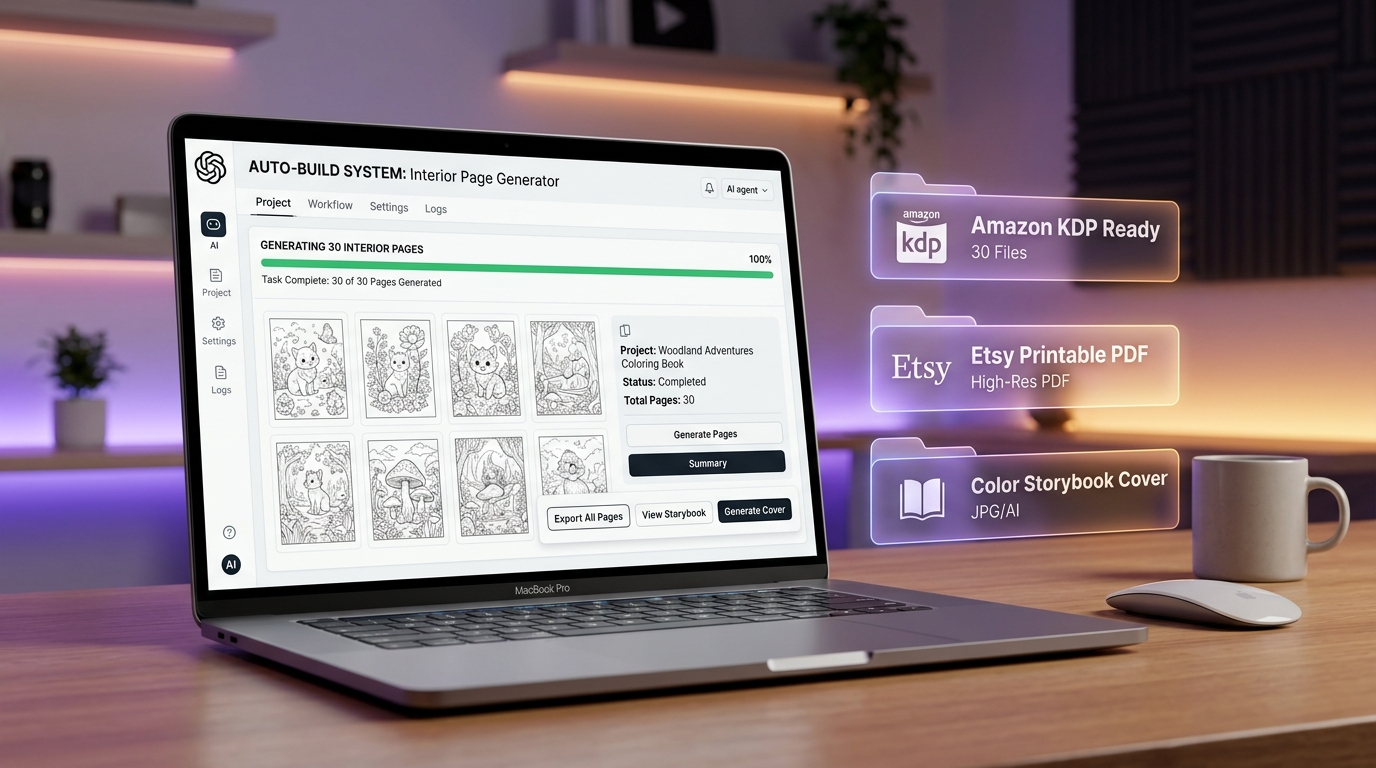 Seek-and-Find Auto-Build System in Action on Laptop